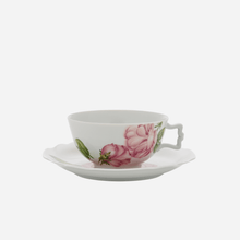 Load image into Gallery viewer, Plein Air Low Teacup and Saucer
