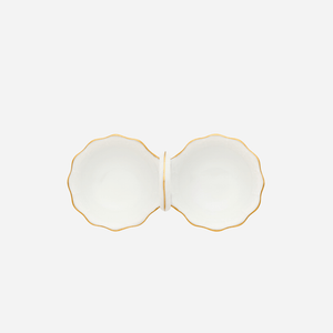Porcelain Twin Salt Cellar