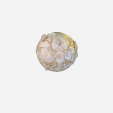 Load image into Gallery viewer, Embroidered Flower Bauble
