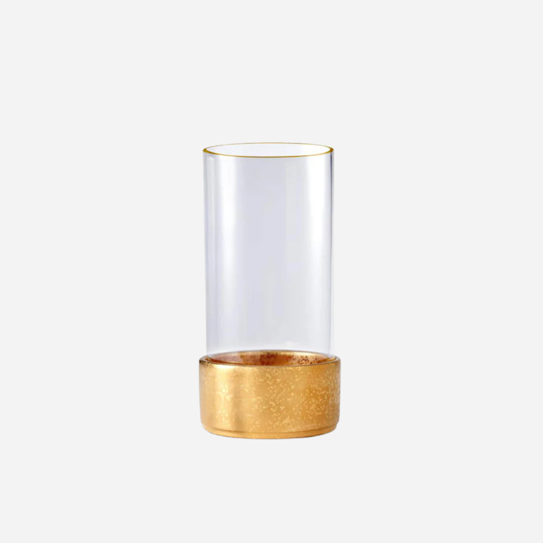 Alchimie Gold Hurricane Lantern Small