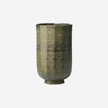 Load image into Gallery viewer, Delmara Green Vase Large
