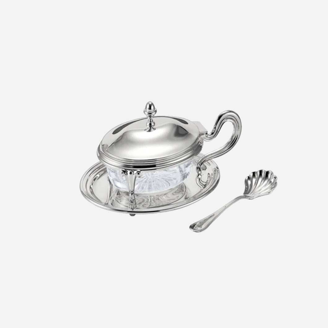 Inglese Oval Dish with Spoon