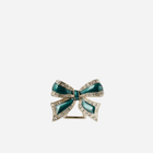 Bow Place Card Holder Emerald - Set of 4