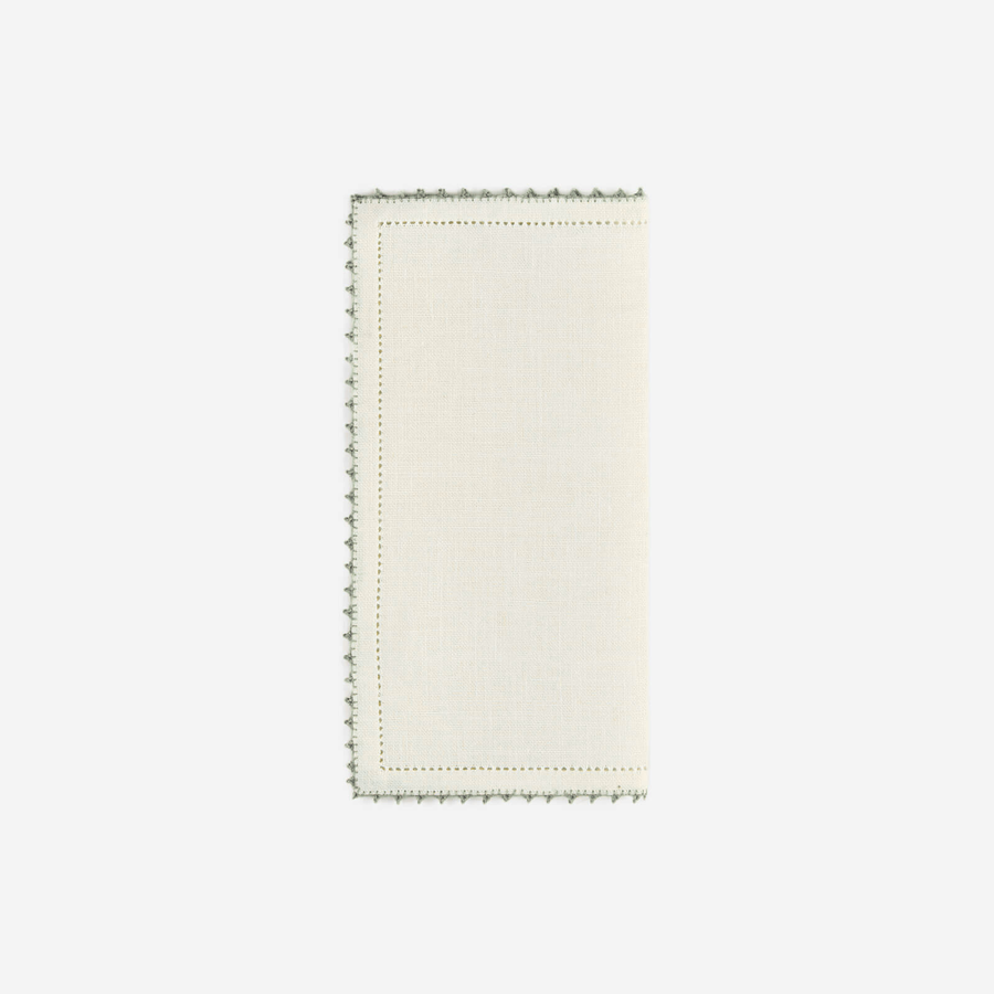 Devagar Piquillos Forest Green Cocktail Napkin - Set of 4