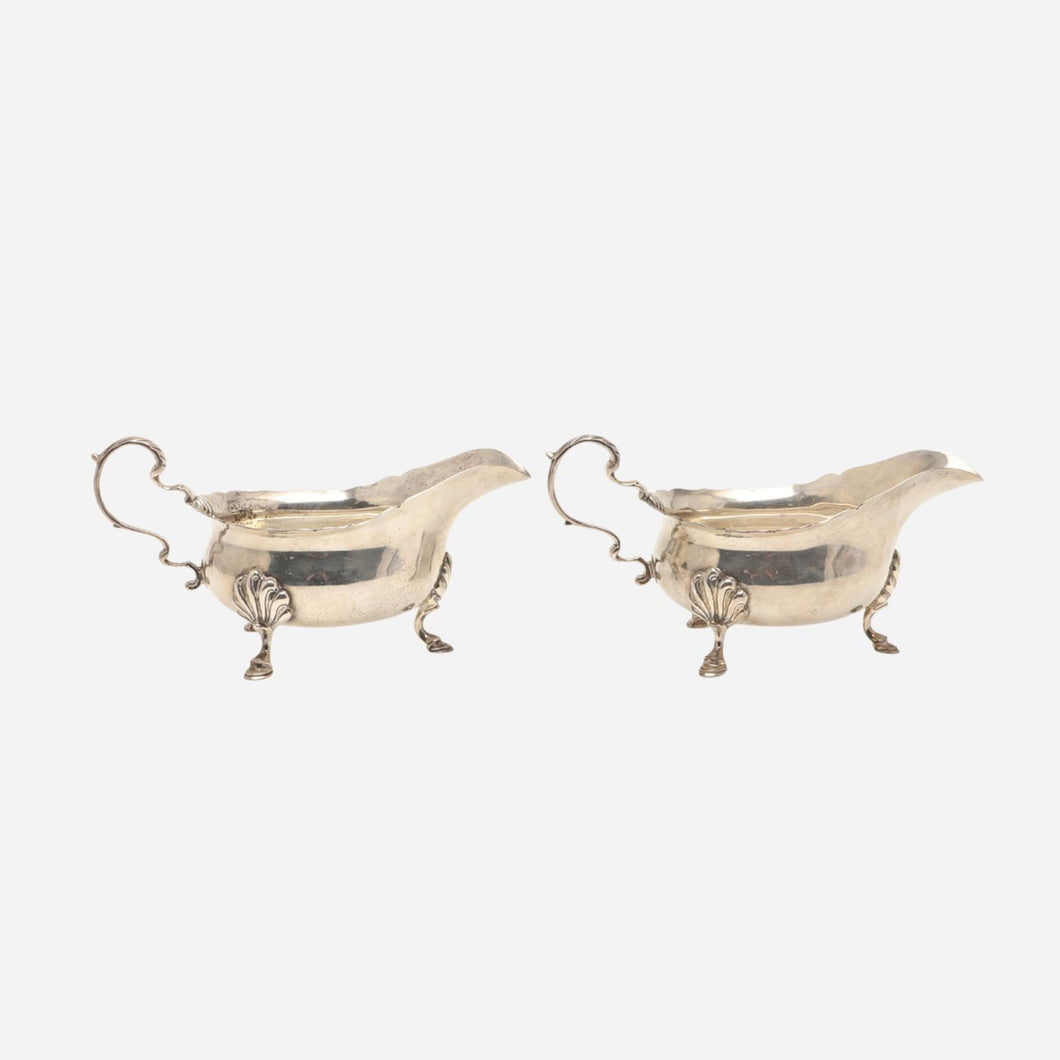 A Pair of Silver Sauce Boats