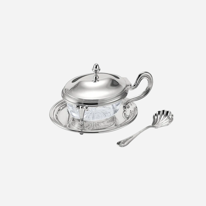 Inglese Oval Dish with Spoon