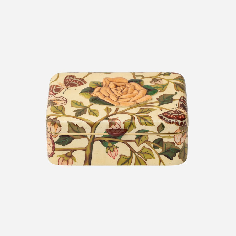 Silvia Furmanovich Woodland Rose Marquetry Jewellery Box