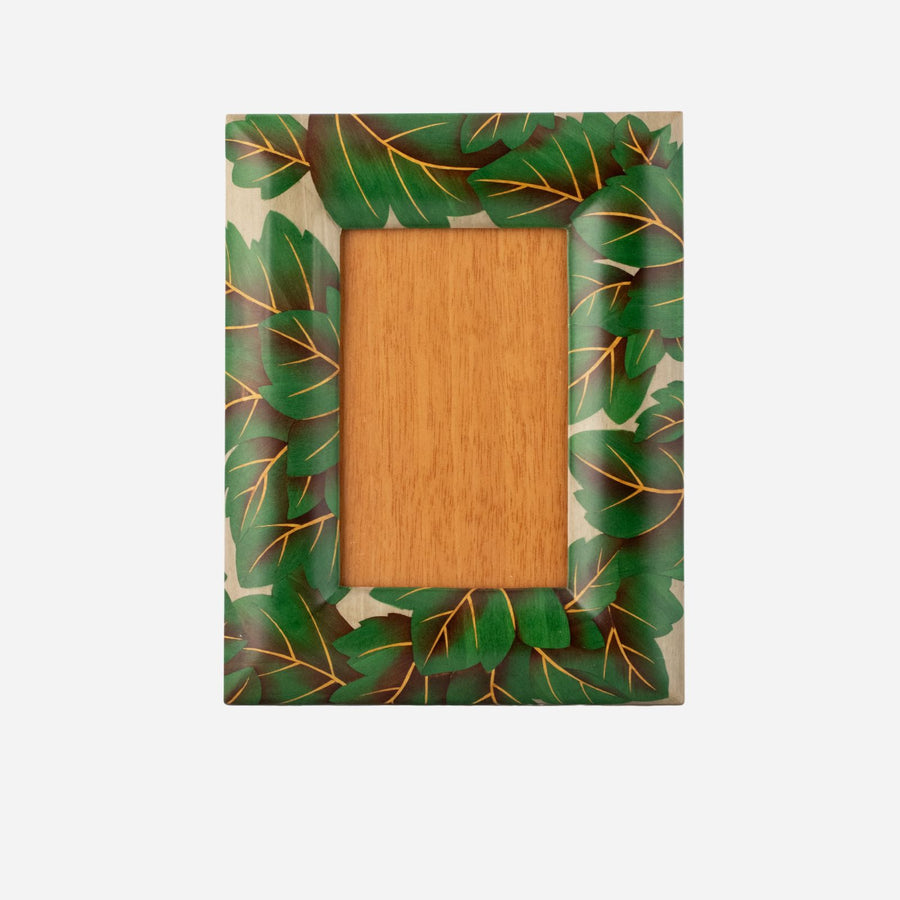 Silvia Furmanovich Folha Verde Marquetry Frame