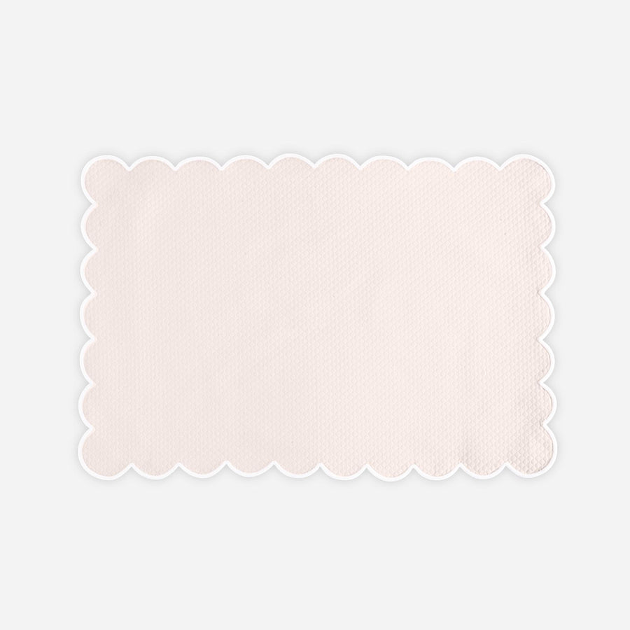 Matouk Set of Four Savannah Gardens Pink Placemats