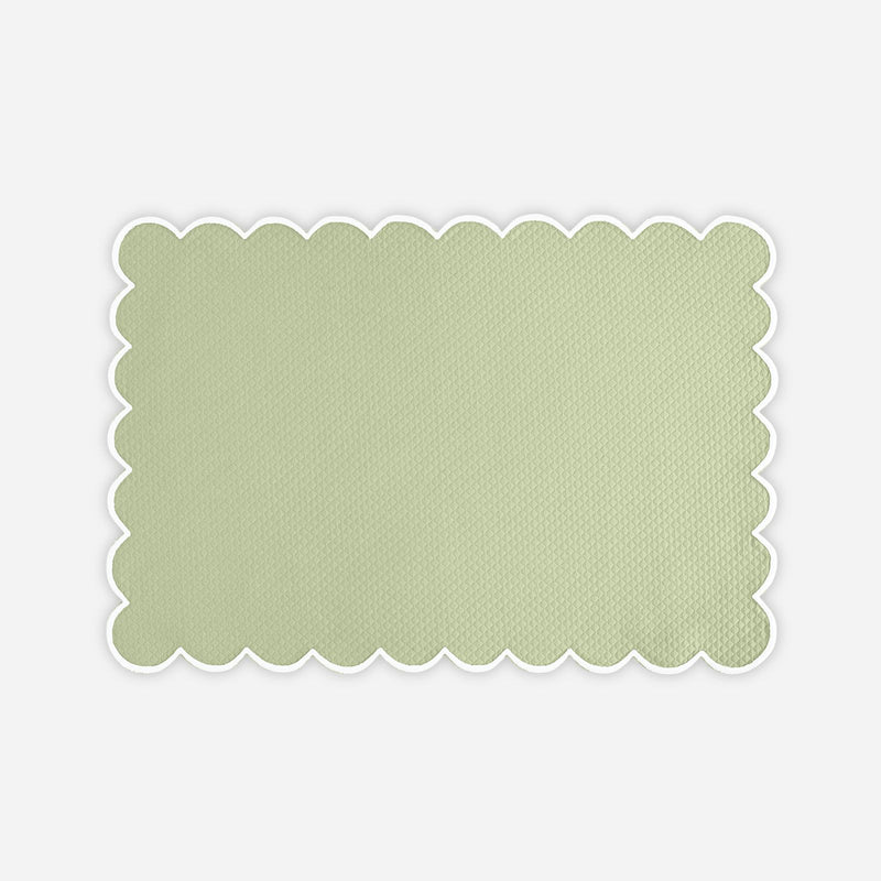 Set of Four Savannah Gardens Green Placemats