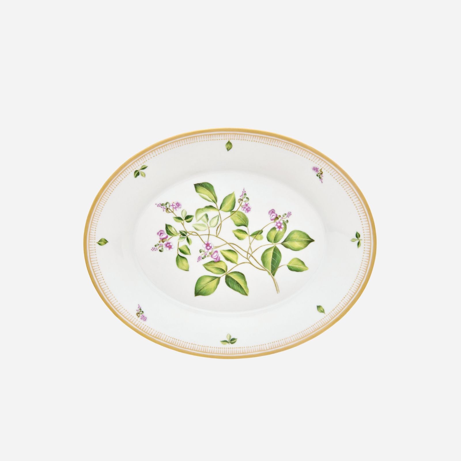 Botanicals Small Oval Serving Platter