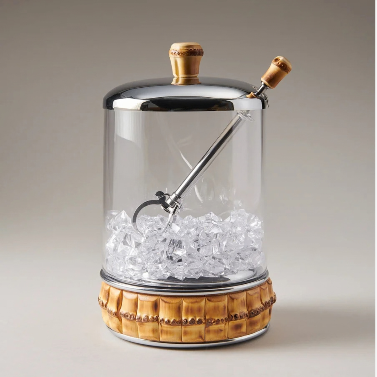 Bamboo Root Ice Bucket