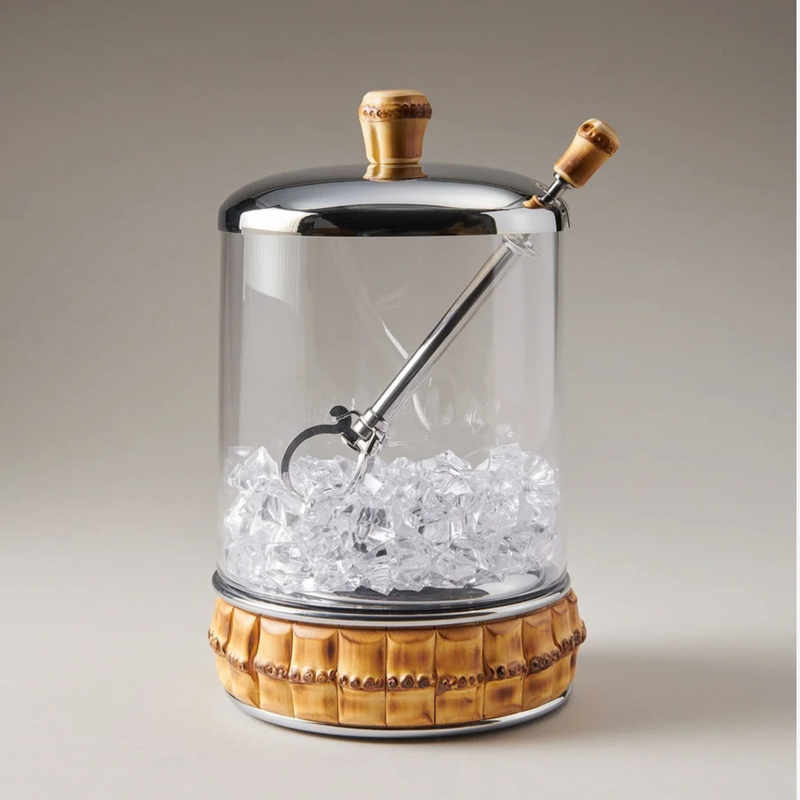 Bamboo Root Ice Bucket