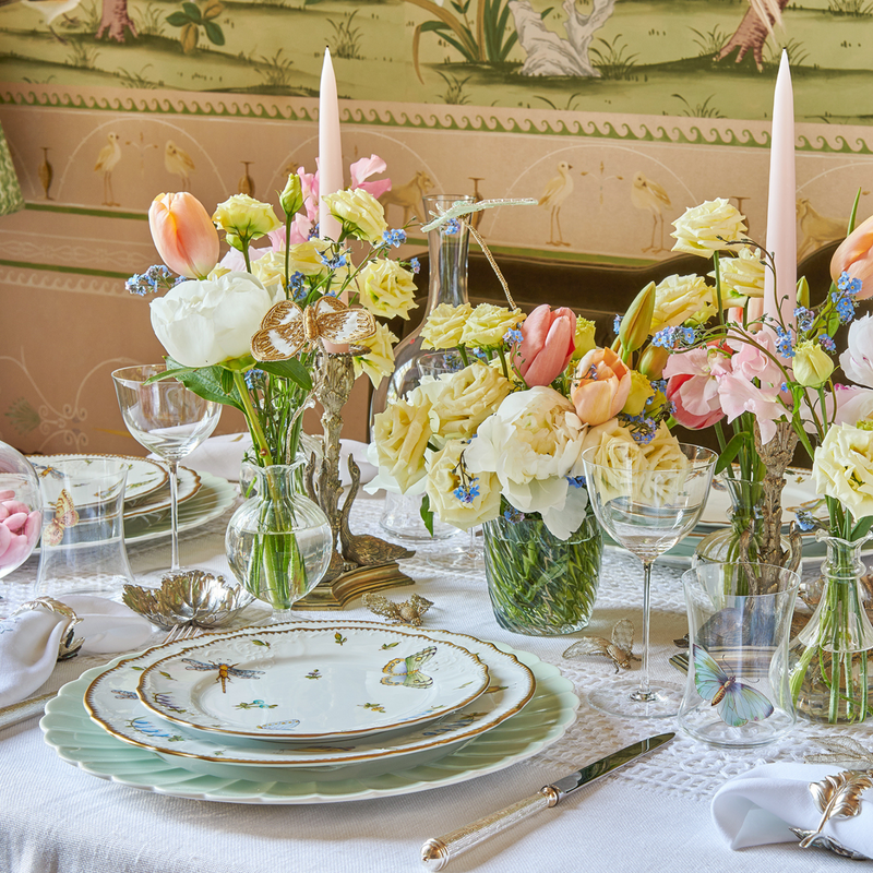A Pair of Early Victorian Silvered Bronze Swan Candlesticks
