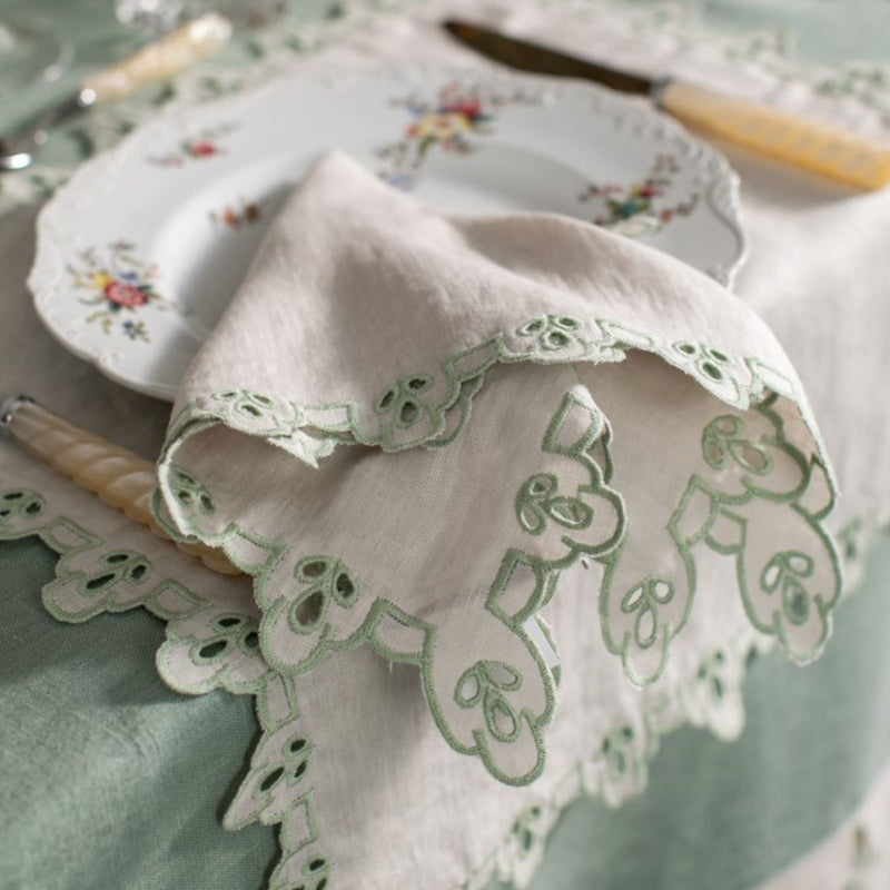 Amalfi Dinner Napkin Salvia - Set of 4