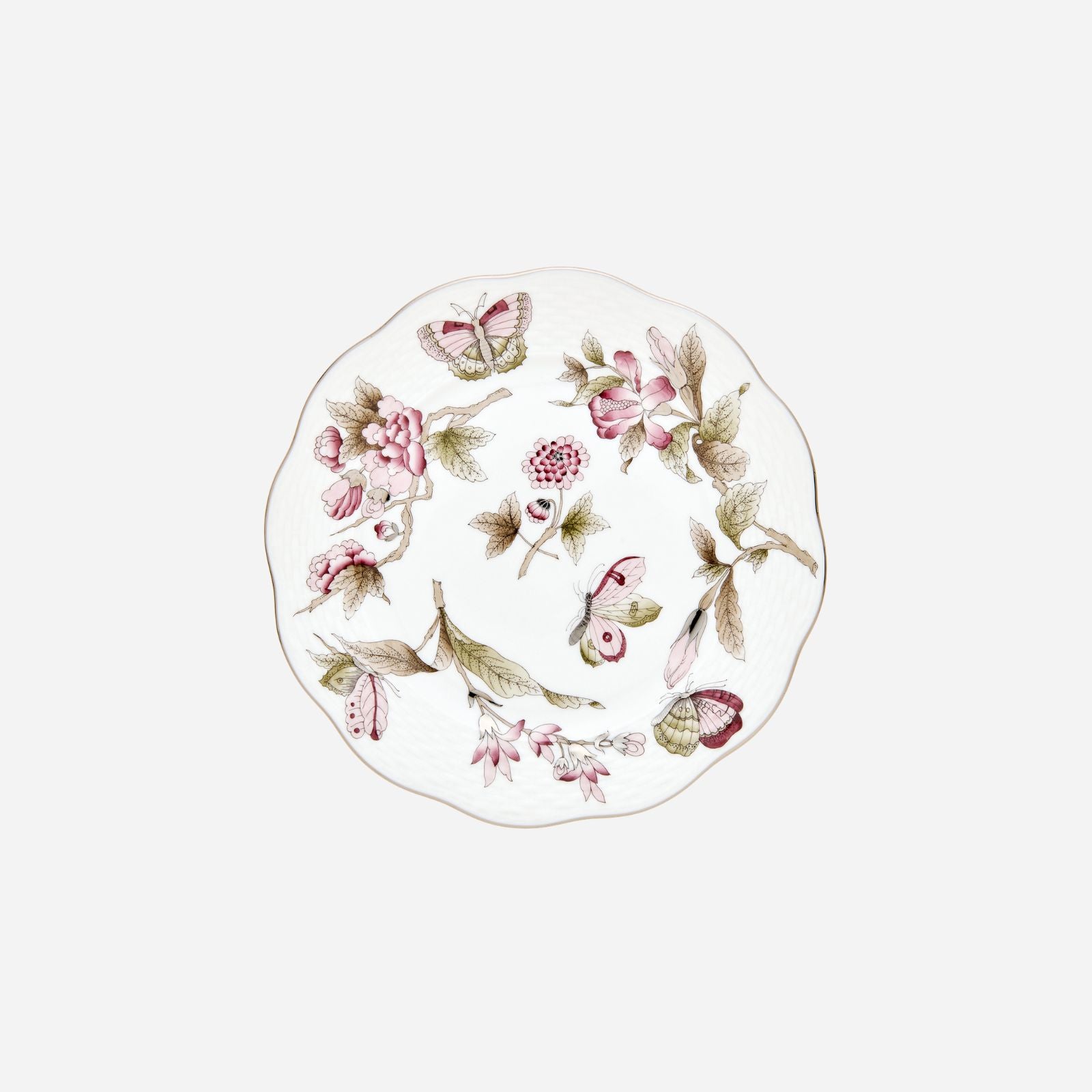 Queen Victoria Platinum Dessert Plate