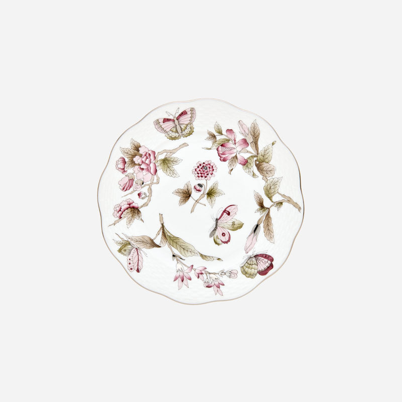 Queen Victoria Platinum Dessert Plate