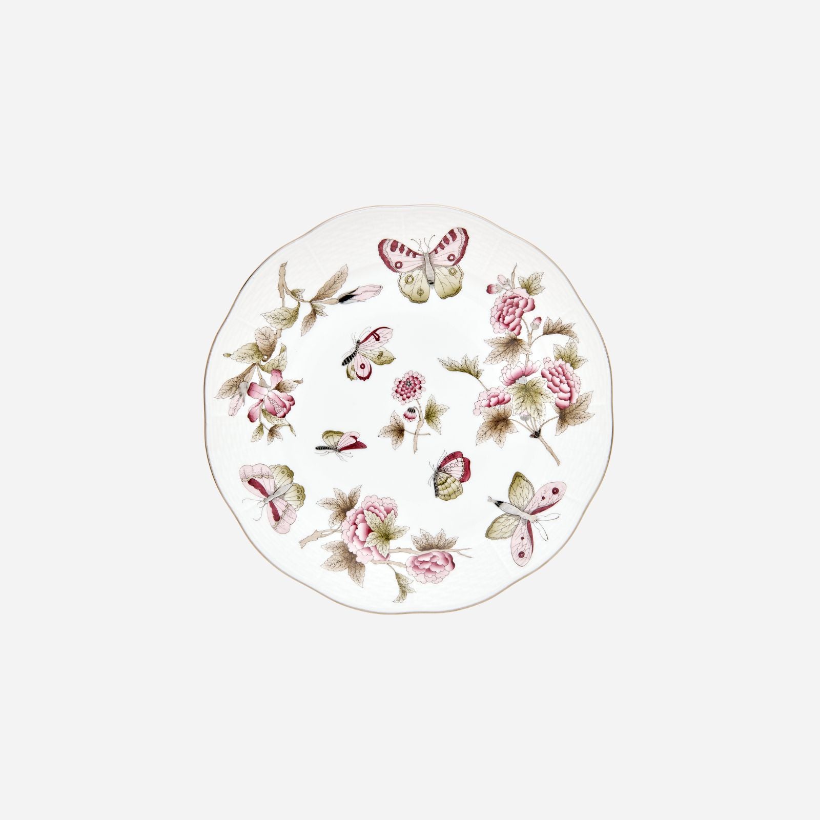 Queen Victoria Platinum Dinner Plate