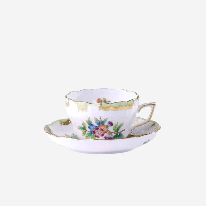 Queen Victoria Teacup & Saucer