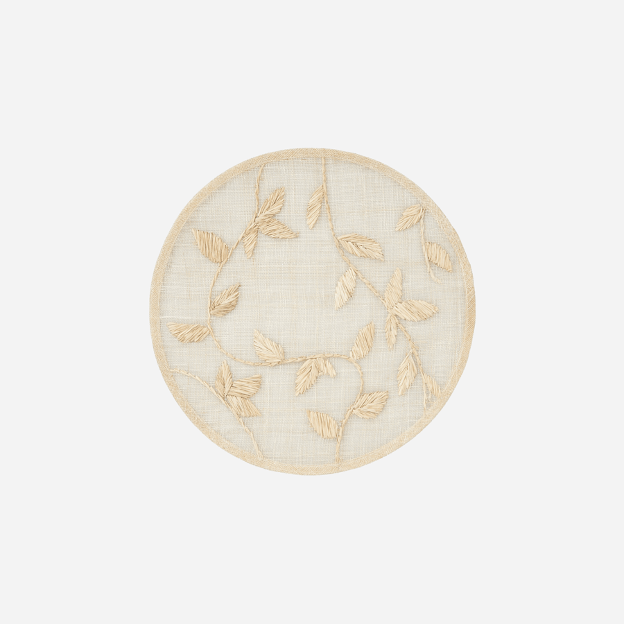 Joanna Buchanan Raffia Leaf Placemat