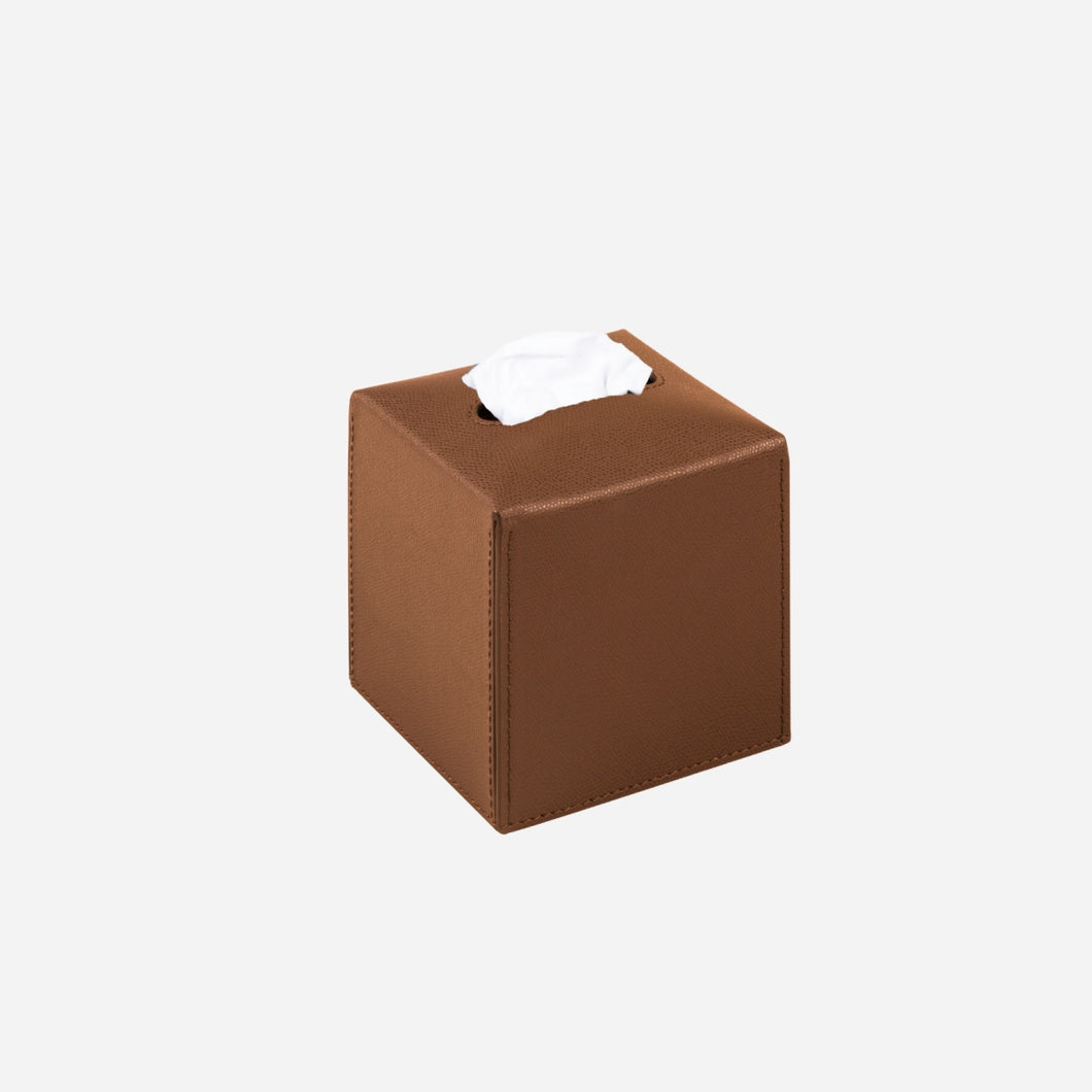 Ready Leather Tissue Holder Tobacco