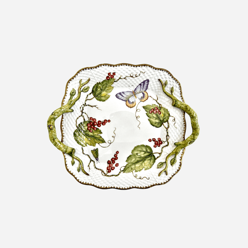 Red Berry Serving Platter