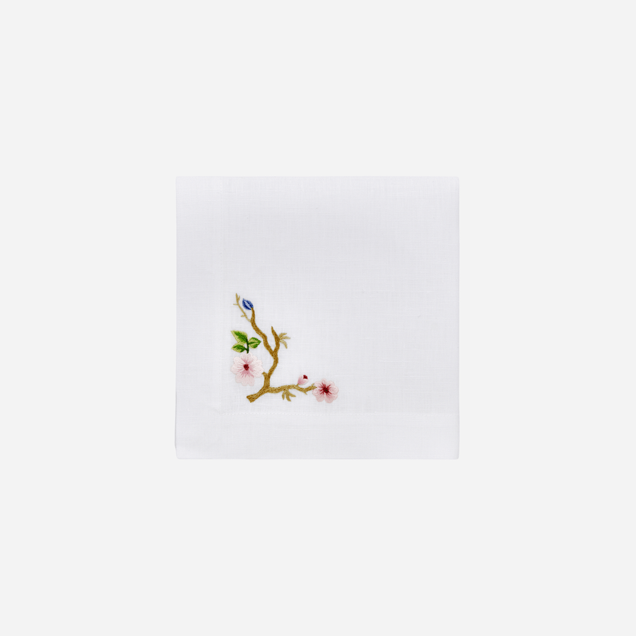 Bonadea Rose Trellis Tea Napkin