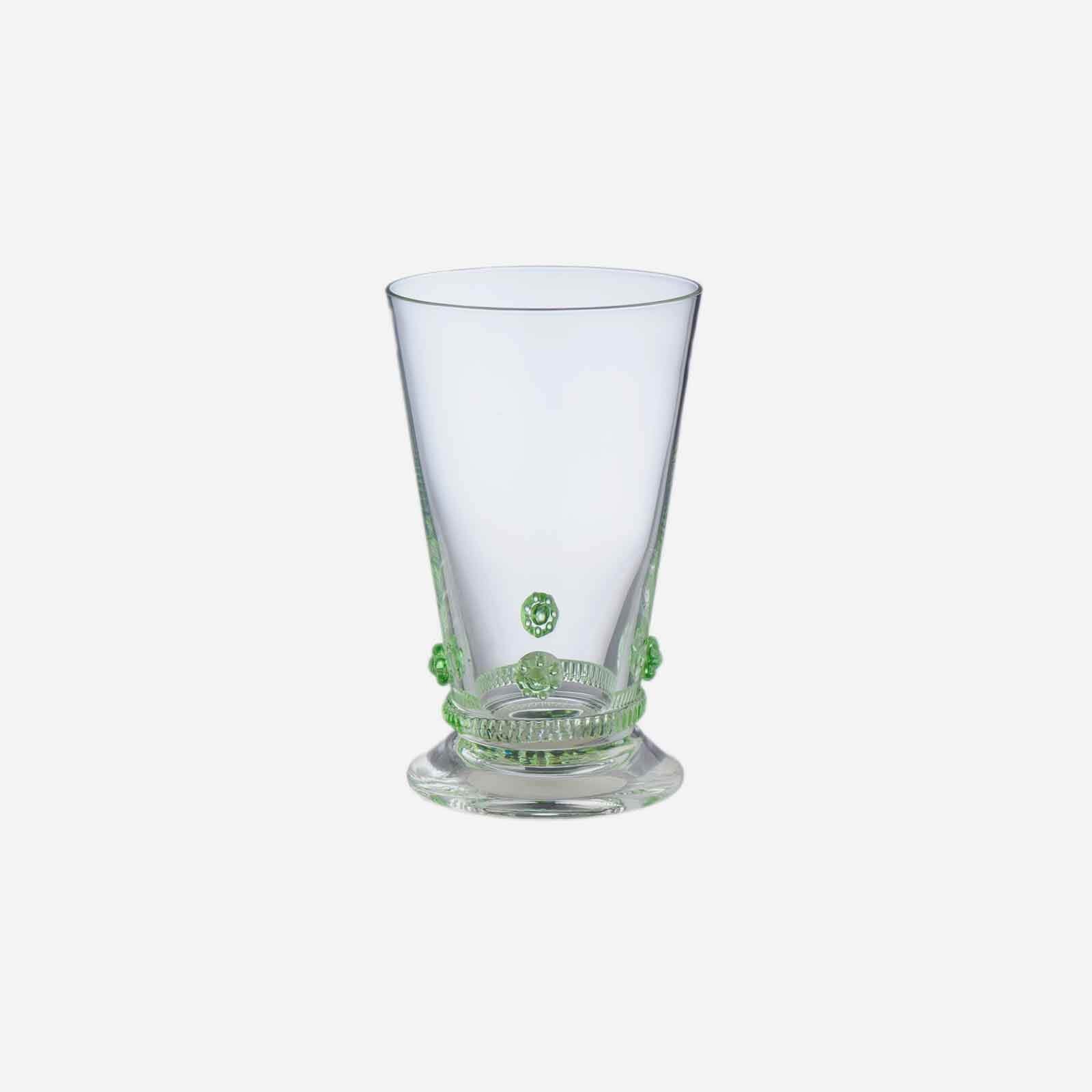 Light Green Rosettes High Tumbler