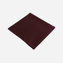 Wine Linen Sateen Napkins - Set of 4