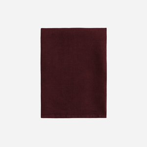 Wine Linen Sateen Napkins - Set of 4