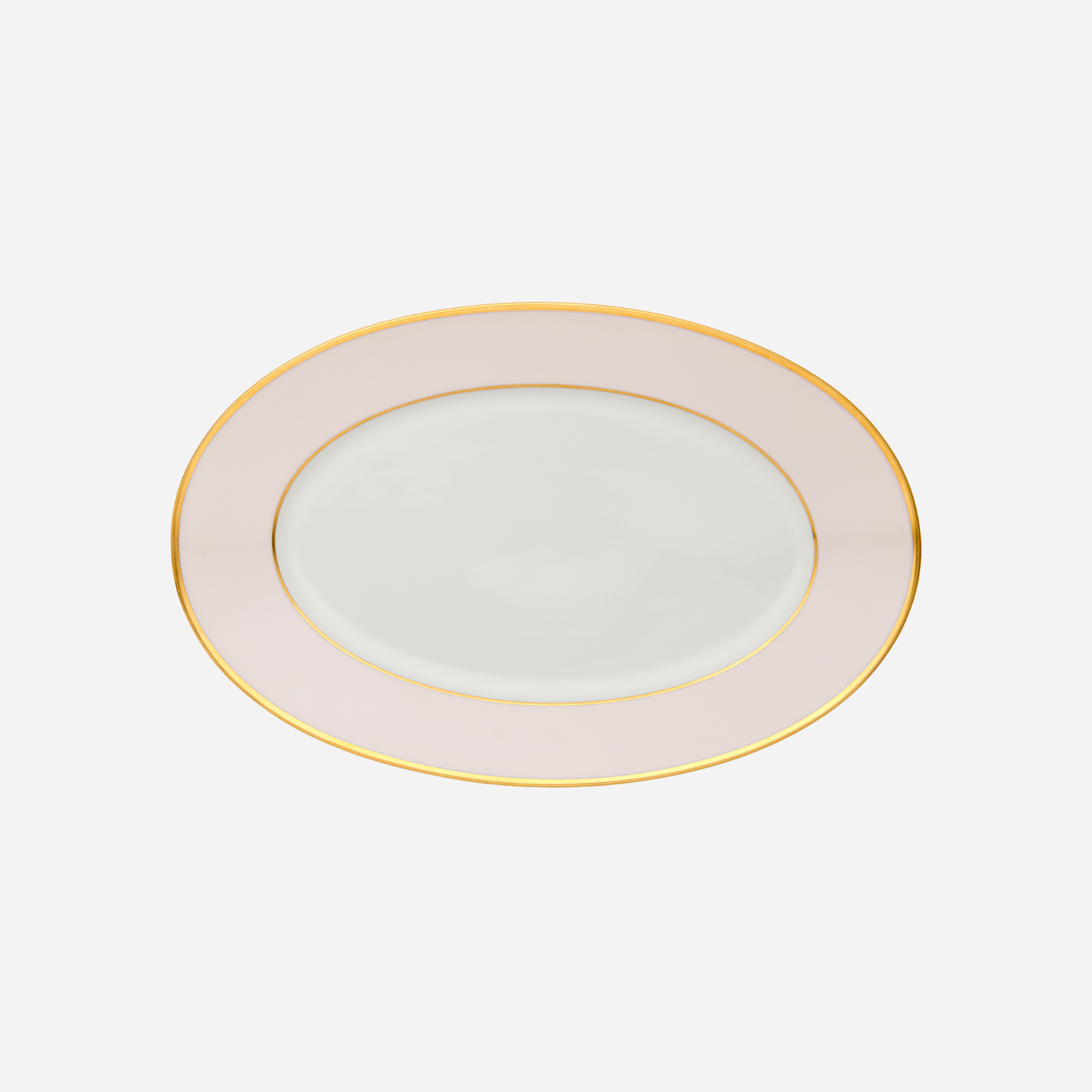 Schubert Oval Platter Soft Pink