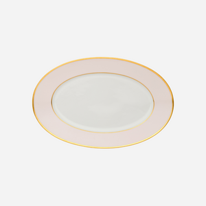 Schubert Oval Platter Soft Pink