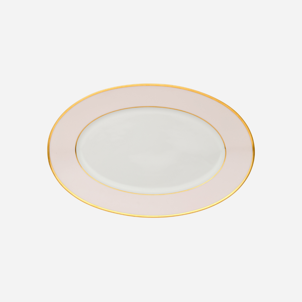 Schubert Oval Platter Soft Pink