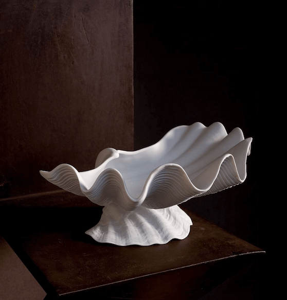 L'Objet Neptune Bowl, White, Large