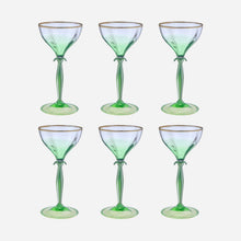 A Set of 6 Antique Theresienthal Glasses