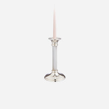 Load image into Gallery viewer, Silver and Crystal Candlestick
