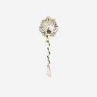 Antique Silver Grape Leaf Spoon