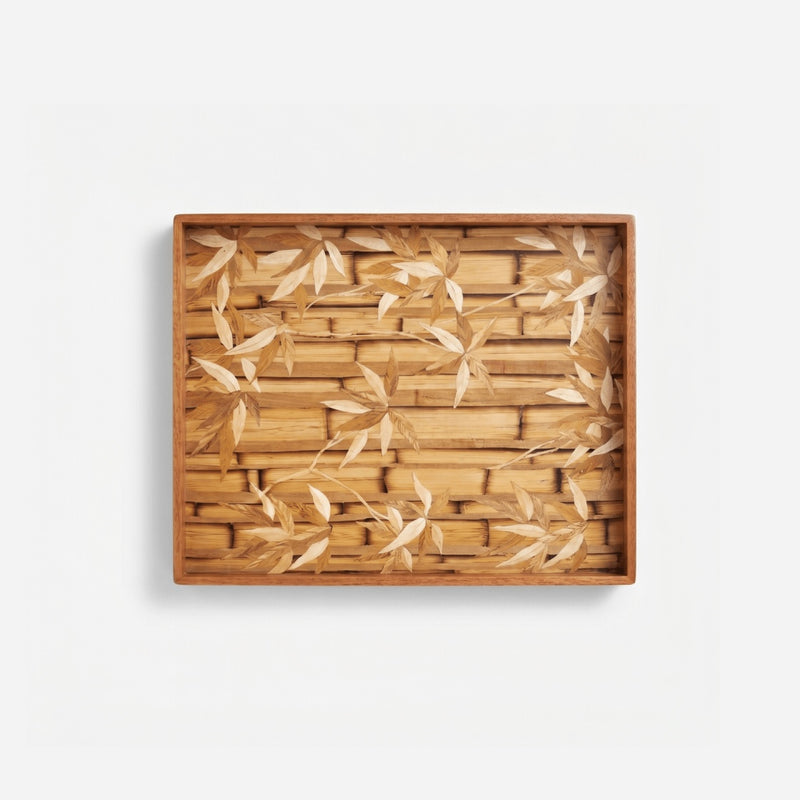 Bambusa Marquetry Tray
