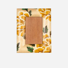 Peony Marquetry Frame