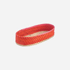 Iraca Palm Orange Bread Basket