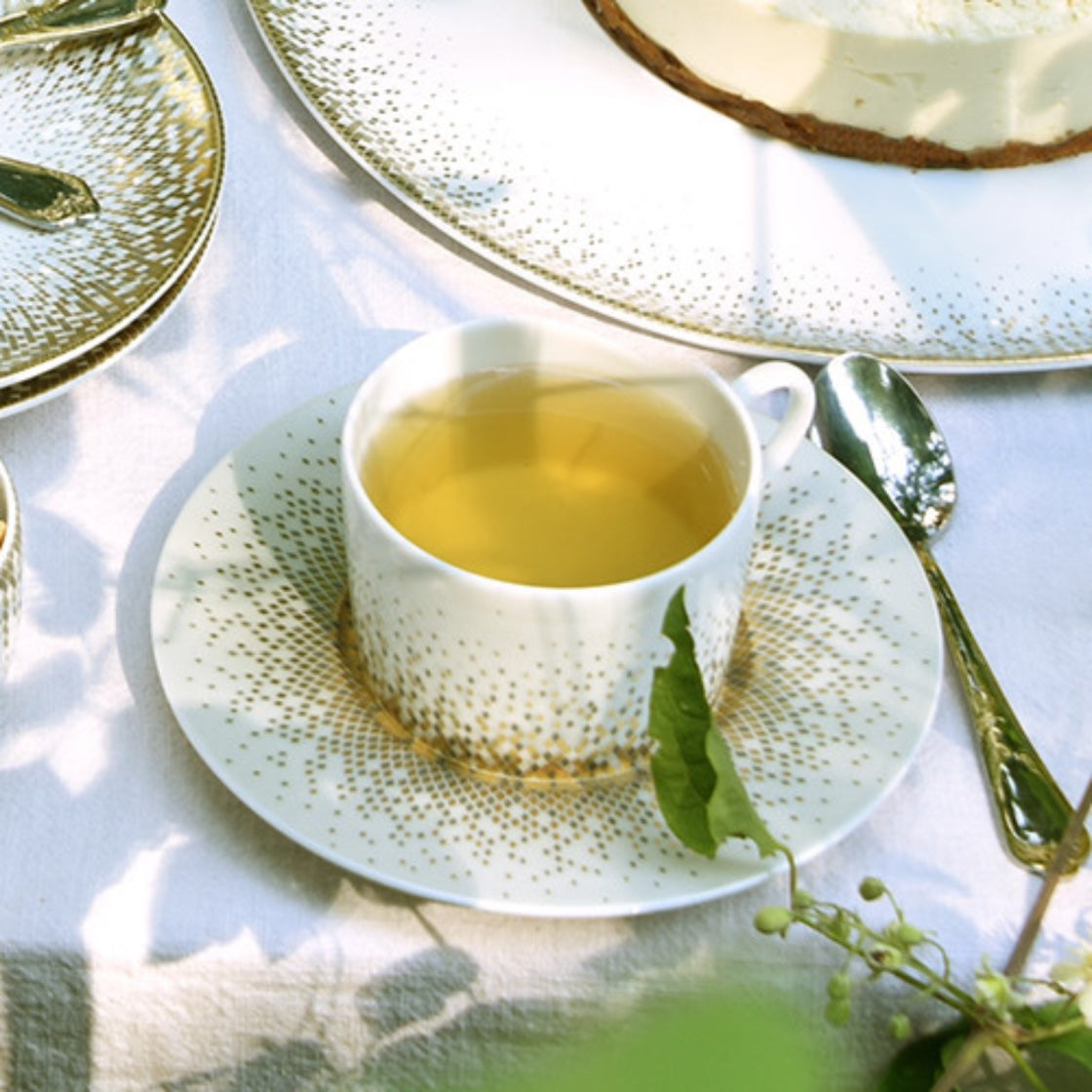 Souffle d’Or Teacup & Saucer