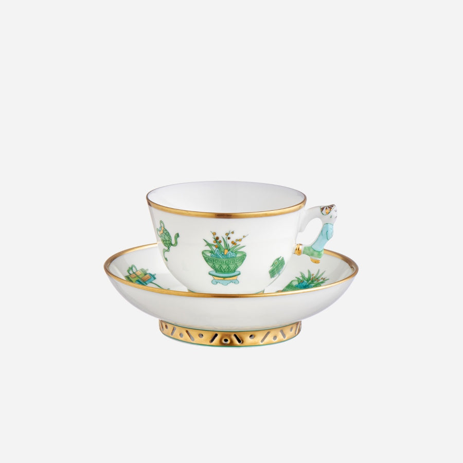 Herend Topkapi Espresso Cup & Saucer