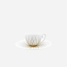 Toundra Gold Coffee Cup & Saucer
