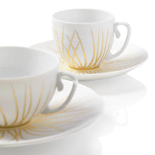 Toundra Gold Teacup & Saucer