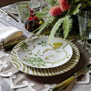 Le Jardin Sauvage Zebra Dinner Plate