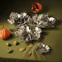 Vine Leaf Sterling Silver Bowl - Medium