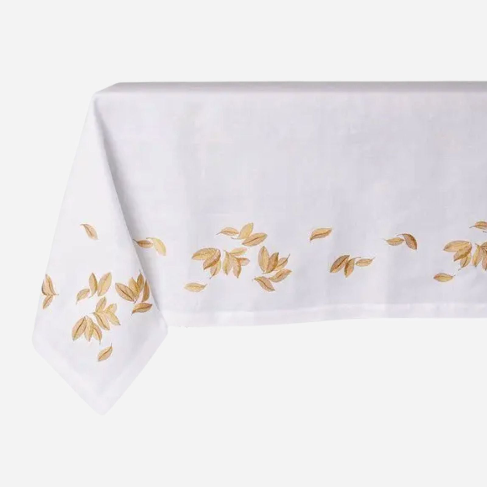 Golden Leaves Tablecloth