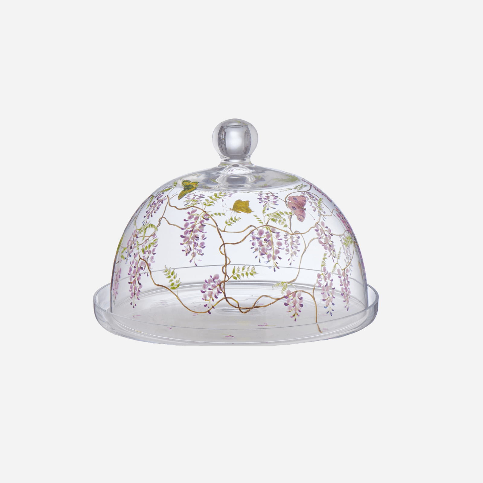 Wisteria Cake Plate