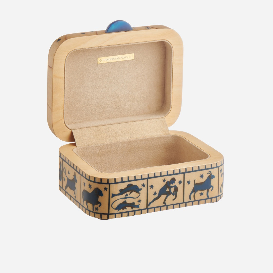 Zodiac Marquetry Box