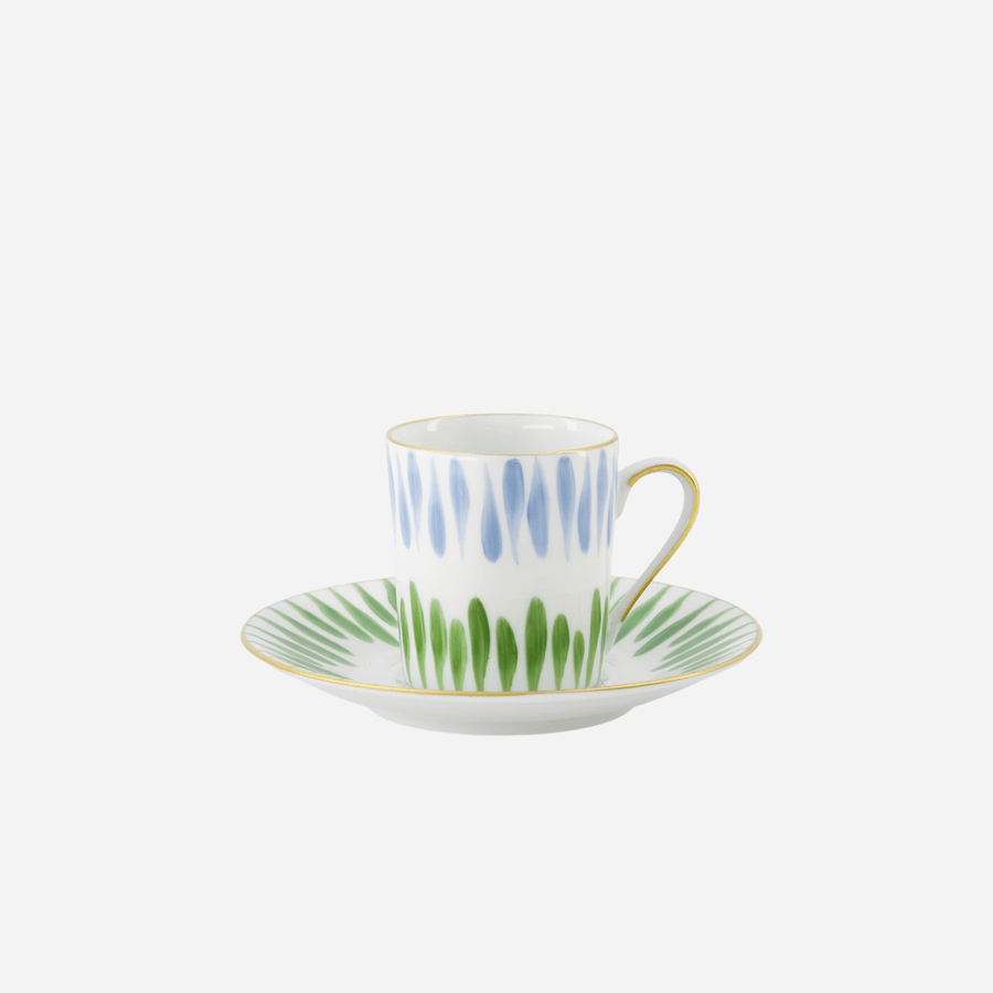 Marie Daâge Allée de Cyprès Espresso Cup & Saucer